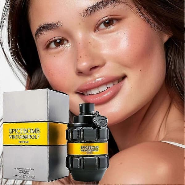 Viktor & Rolf Spicebomb Eau de Toilette Night Vision, Cologne til mænd, 100 ml Ny Ankomst S05 Red