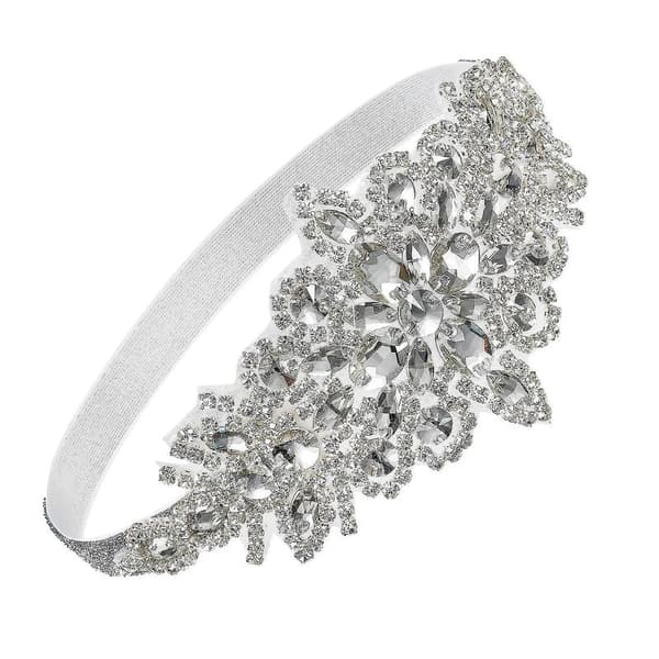 2023 - Rhinestone Flapper Pannebånd-elastisk 1920-talls Hodeplagg, Hårpynt For Kvinner