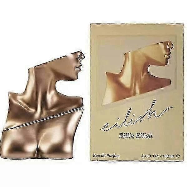 Eilish Eau de Parfum 100ml til kvinder, gylden flaske, parfumespray med langvarig duft