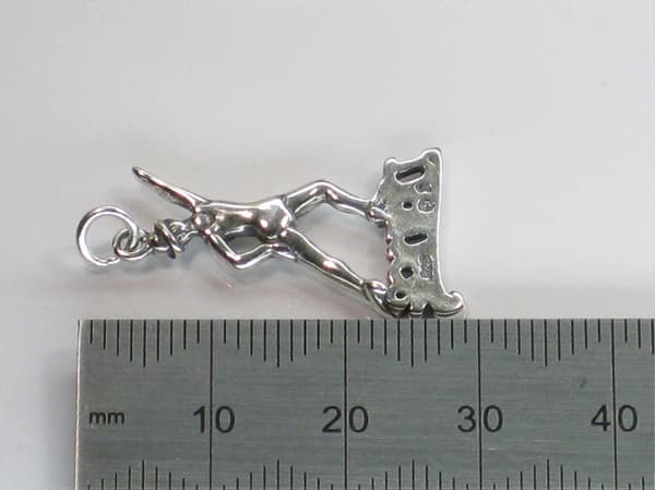 Dans sterling silver berlockhänge .925 x 1 Dansande berlocker