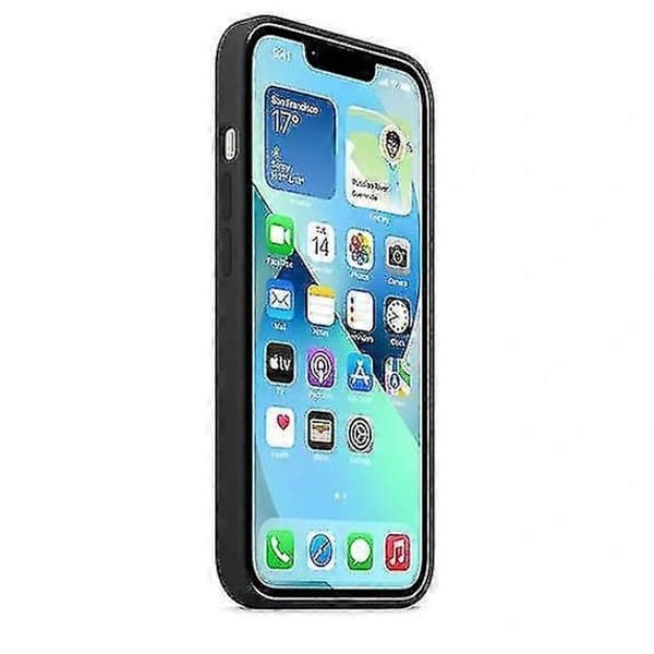 Silikonisuojakuori MagSafella iPhone mustalle black iPhone 15 Pro Max