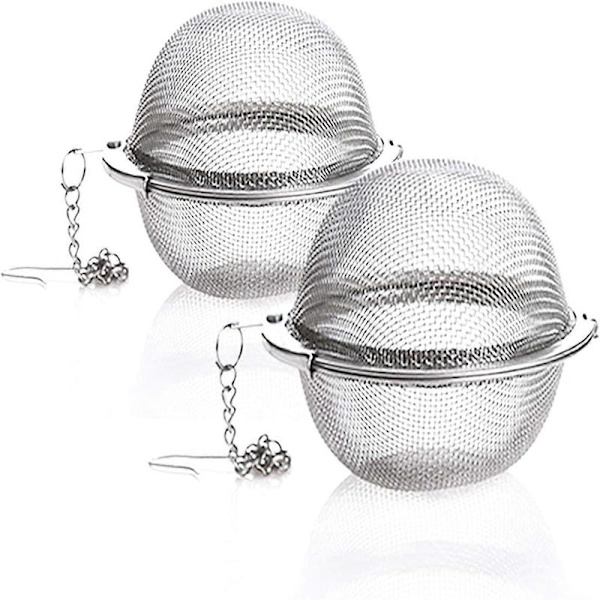 2-pack tesilar - Tesil i rostfritt stål (2-pack tesilar)