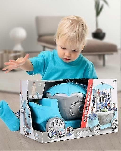 Leksaksvagn för glass, låtsaslek matvagn för barn Basket 2