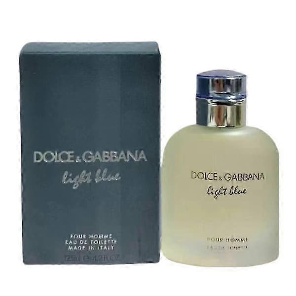 D & G Light Blue 100ml Eau de Toilette Spray for Kvinner Round Square