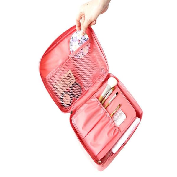 Sminkväska / Necessär / Toalettväska - Makeup Bag_MGF LightRed