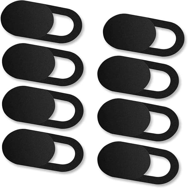 Webbkameraskydd (8-pack), täckkamera för laptop