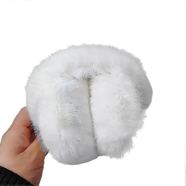 Merryso Søde Unisex Ørevarmere Bløde P Øre White