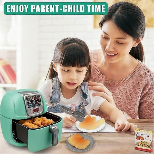 Børnenes Dag Simulation Airfryer Køkkenlegetøj Børns Rolleleg Legetøj Simulation Køkkenbod Legetøj Red/1pcs