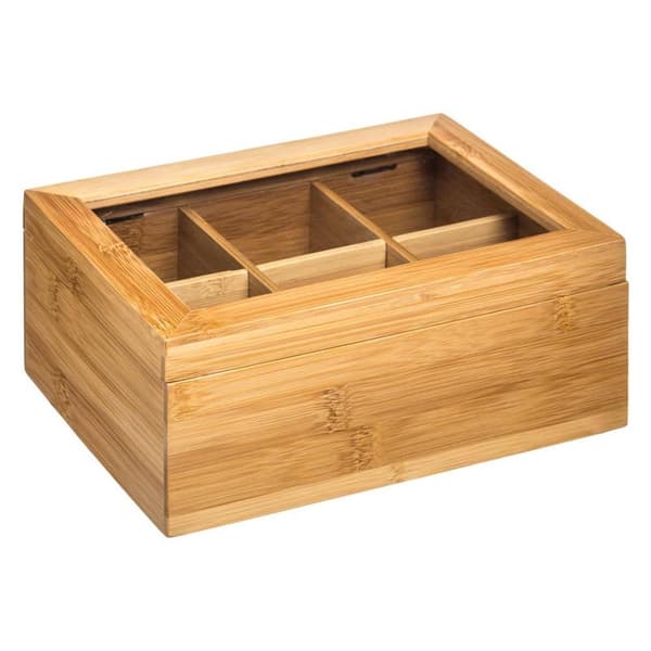 Teförvaringslåda Bamboo 566