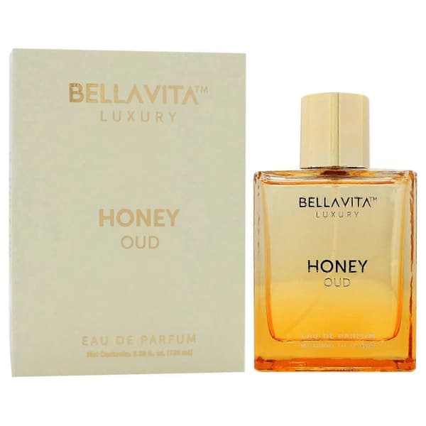 Honey Oud Eau De Parfum 100ml/3.4fl.oz. - Langvarig Unisex Duft Med Bergamott Vanilje For Menn Kvinner