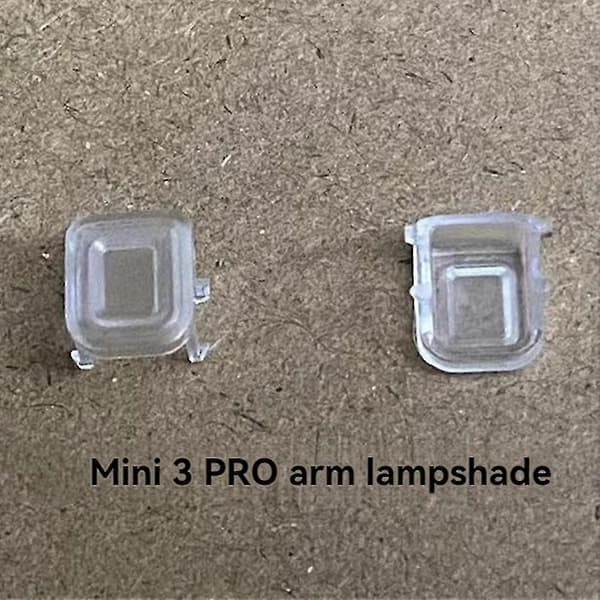 4 STK LED-dæksel kompatibelt med Mini 3 PRO Motorarm Reservedele LED-dæksel Reparationsdele