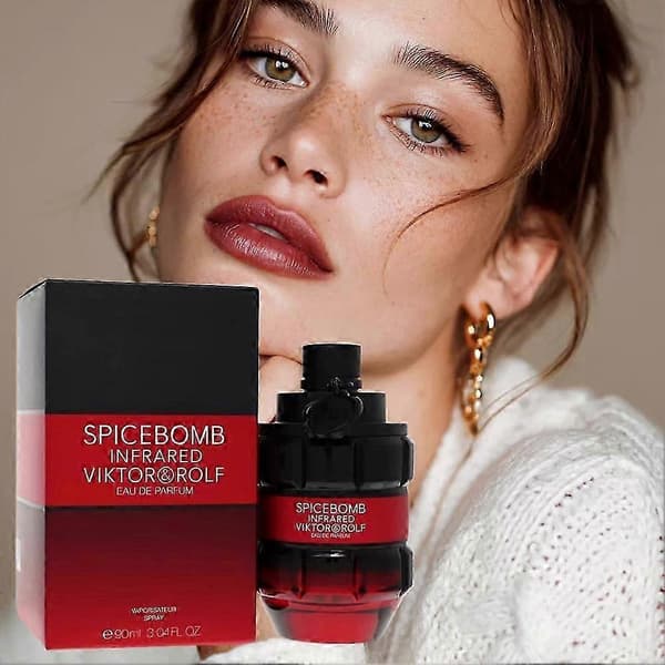Viktor & Rolf Spicebomb Eau de Toilette Night Vision, Cologne til mænd, 100 ml Ny Ankomst S05 Red
