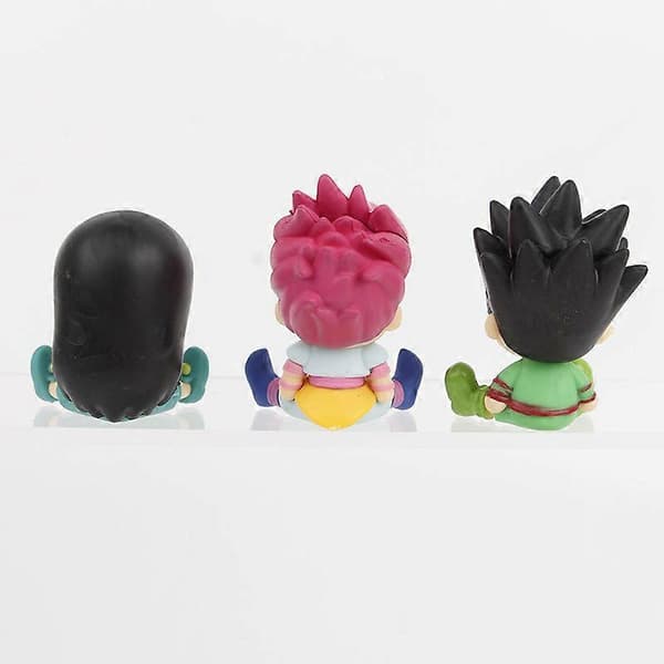 6 st Anime Hunter X Hunter Gon·Freecss Killua Zoldyck Kurapika Actionfigurer