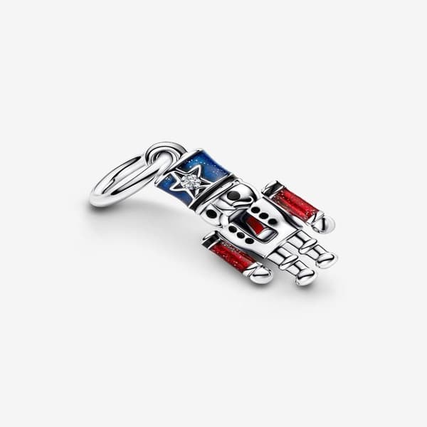 Pandora - Rörlig Nötknäppare Hängberlock - Sterlingsilver