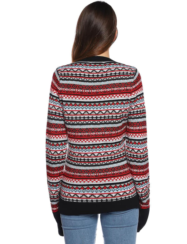 Afslappet, behagelig og varm jule-sweater til forældre og børn