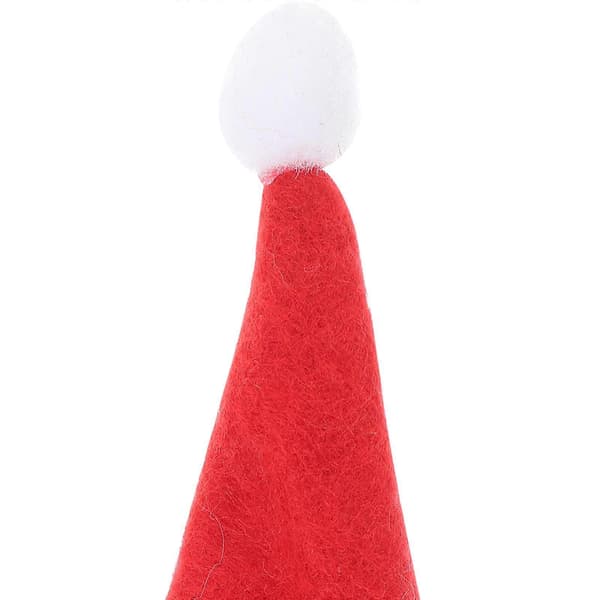 72 stk. alvelueformede mini-hatter til julebord og høytidsdekorasjon, røde rekvisitter 4.80X3.00X0.80CM Red