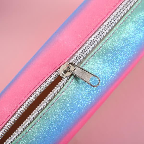 Large Rainbow Sequin Pencil Case - Desk Organizer, ZQKLA
