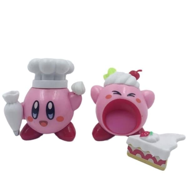 RYI) 6 st Gourmet Star Kirby dockfigurer