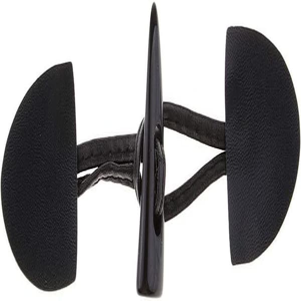 6 Par Lærknapper Horn Toggle Duffle Knapper for Kåpe Kaffe