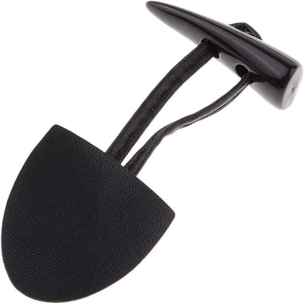 6 Par Lærknapper Horn Toggle Duffle Knapper for Kåpe Kaffe