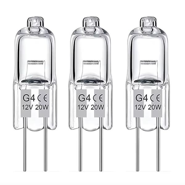 G4 Halogenlampor / Stiftlampor - Varmvit - Halogen 20W (20-pack)
