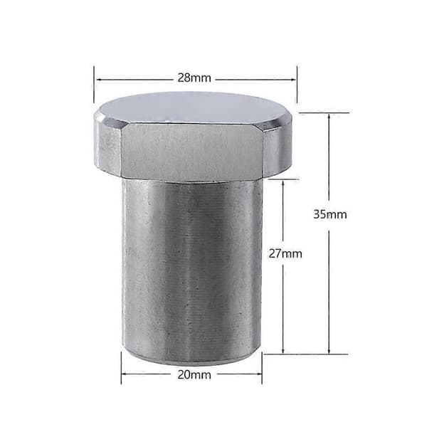6 pcs Bench Dogs Workbench Brake Stop Positioning Planer Plug Essential Woodworking Tool - 20mm