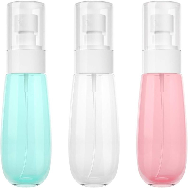 Små Sprayflaskor 100ml, 3-pack Fin Mist Sprayflaska för Resor 100ml
