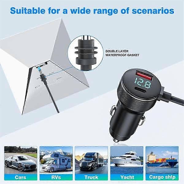 2025 Billader til Starlink Mini 12V-24V kabel