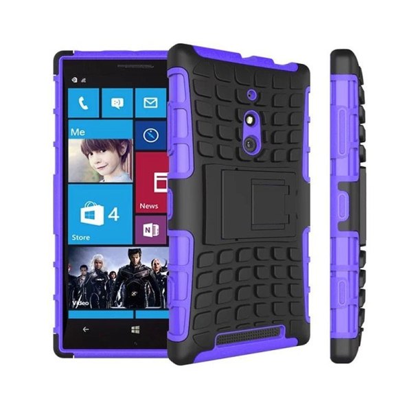 Stöttåligt skal med ställ Nokia Lumia 830 (RM-984) Lila