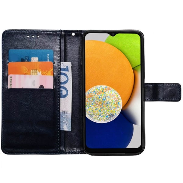 Mobilplånbok 3-kort Samsung Galaxy A03s - Mörkblå