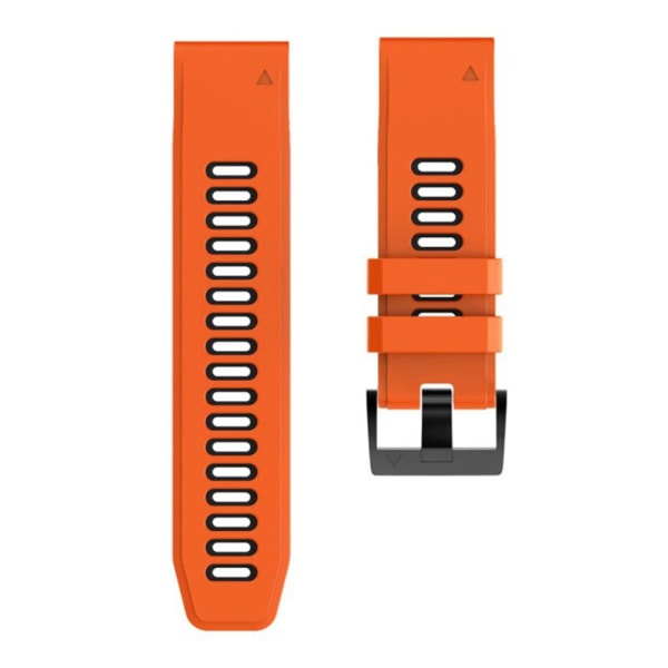 Twin Sport Armband Garmin Fenix 7S - Orange/svart
