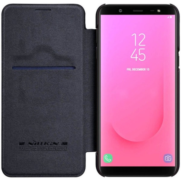 Nillkin Qin FlipCover Samsung Galaxy J8 2018 (SM-J800F) Svart