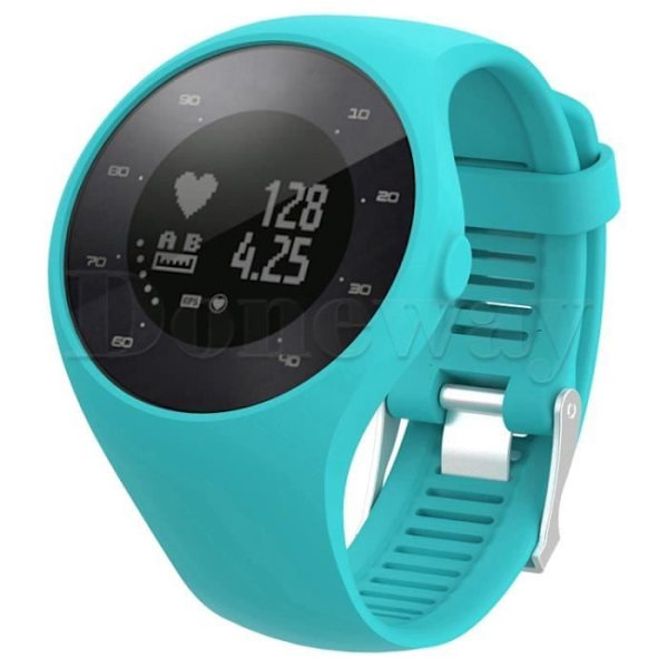 Modeudskiftning Polar M200 GPS-sportsur Silikone-rem (lysegrøn)