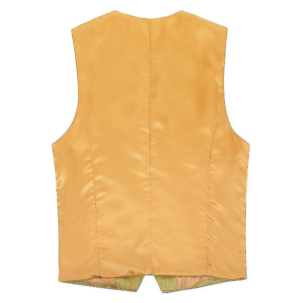 V-ringad herrväst Väst #calu Yellow M