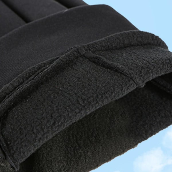 Cykelsolbeskyttelseshandsker Uv-beskyttelse Hurtigtørrende handsker til kørsel Ridning Vandring Black Flip Cover