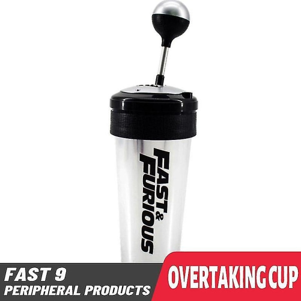 650ml vattenflaska Fast And Furious Omkörningskopp Utomhusdrink Bpa Free Large