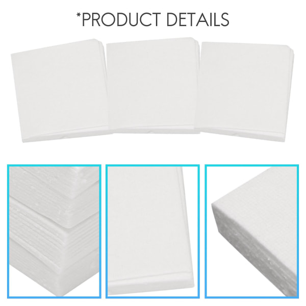 50 ark keramisk fiber firkantet ovn glass fusjonspapir Husholdningsverktøy white