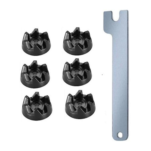 7 delar 9704230 Blender Drivkobling Ersättningsdel för KitchenAid Blendrar Ersätter Wp9704230vp W Zh52