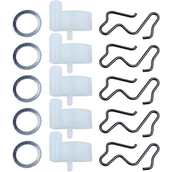5 Recoil Starter Pawl Washer Kit Kompatibel med ST MS170 MS171 MS180 MS181 MS190T MS191T