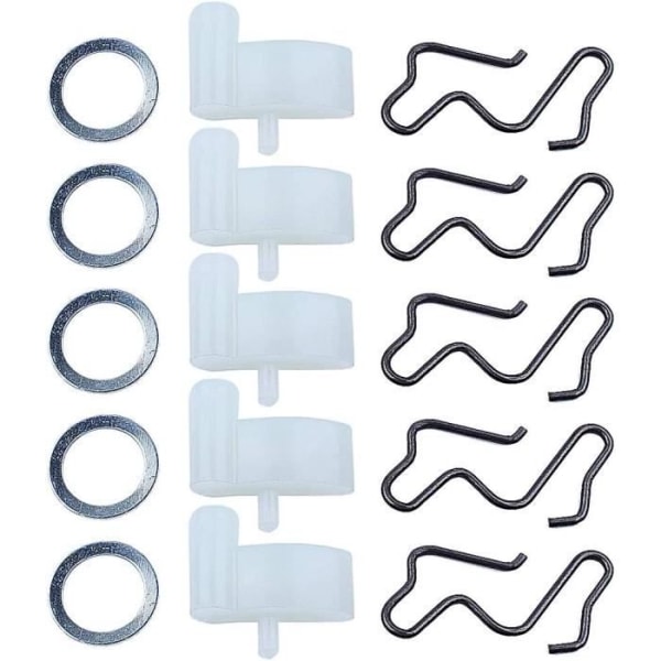 5 Tilbagefald Starter Pawl Washer Kit Kompatibel Med ST MS170 MS171 MS180 MS181 MS190T MS191T