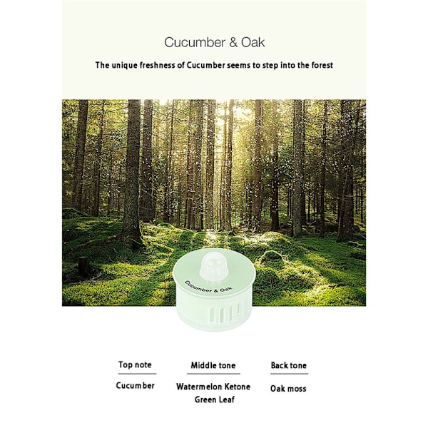 Reservedel til ECOVACS OZMO T9 Max / Power / Aivi / T10 / X1 Plus Duftkapsler Luftfrisker Støvsuger