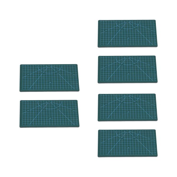 PVC-leikkuualusta, itsekorjautuva DIY-askartelualusta, PVC-leikkuualusta, tilkkutöihin, käsitöihin, ompeluun, A5 (6 kpl)