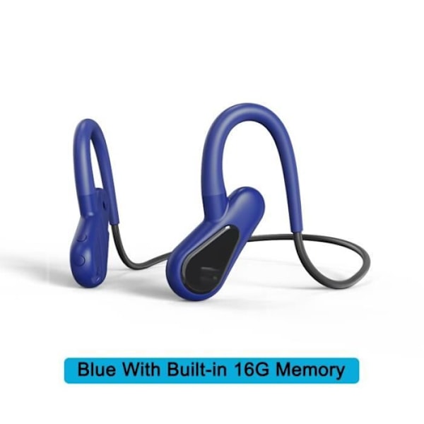 Luun johtamisen langattomat Bluetooth 5.0 -kuulokkeet, vedenpitävät urheilukuulokkeet mikrofonilla ja MP3-soittimella [317F0C1]