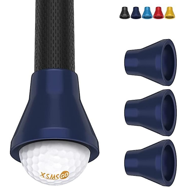 3kpl golfpallonnoutaja, golfpallon poimintaimukuppi, golfpallon tartunnan imukuppi puttereille ja golfaajille Dark blue