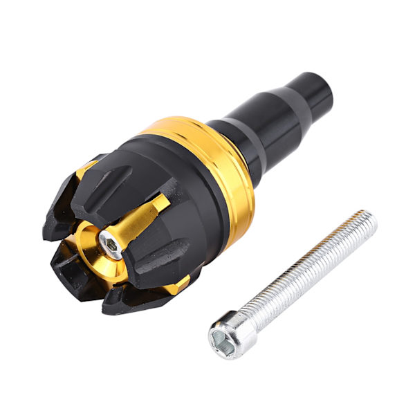 Ny Motorcykel CNC Aluminiumlegering Rammeskyder Faldende Beskytter Anti-Crash Caps Guld