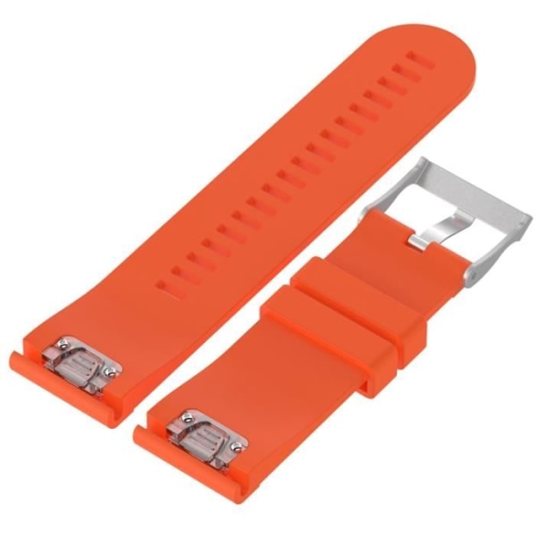 26 mm silikonklokkerem for Garmin Fenix ​​5X Multisport GPS-klokke oransje
