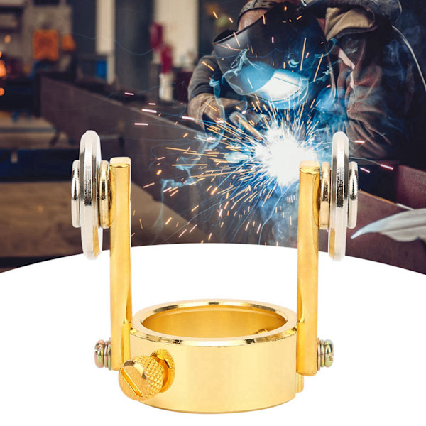 P80 Plasma Cutter Torch Roller Guide Metalhjul med 2 skruer til Torch Compass