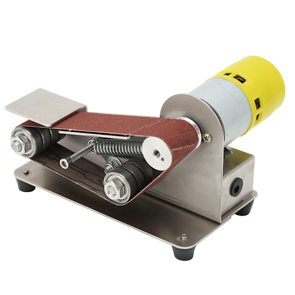 Mini-hihnahionta, sähköinen DIY-kiillotus, hiontakone, teroitin, hiomakone AC110-240VAU-pistoke 775（100W）
