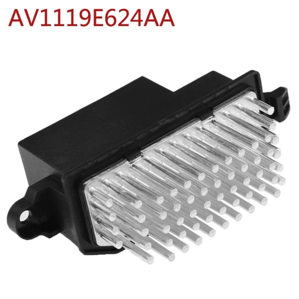 Ny Av11-19e624-aa Av1119e624aa Blæsermotor Resistor Kompatibel Med Transit Wagon B-max Ecosport T -hg Black  silver