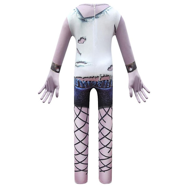 Barn Trolls World Tour Rock Queen Barb Karneval Cosplay Kostym För 4-10 år - Kostym 6-7 Years